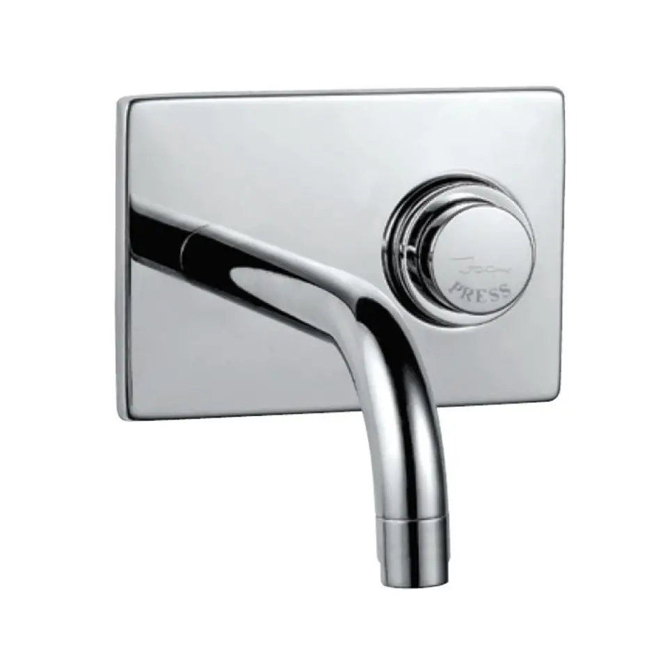 Jaquar Pressmatic Pressmatic Wall Mounted Basin Tap (Auto Closing) Prs-Chr-061 1