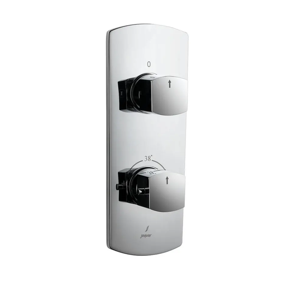 Jaquar Kubix Prime Aquamax Exposed Part Kit Of Thermostatic Shower Mixer - Chrome Kup-Chr-35681Nkpm 1