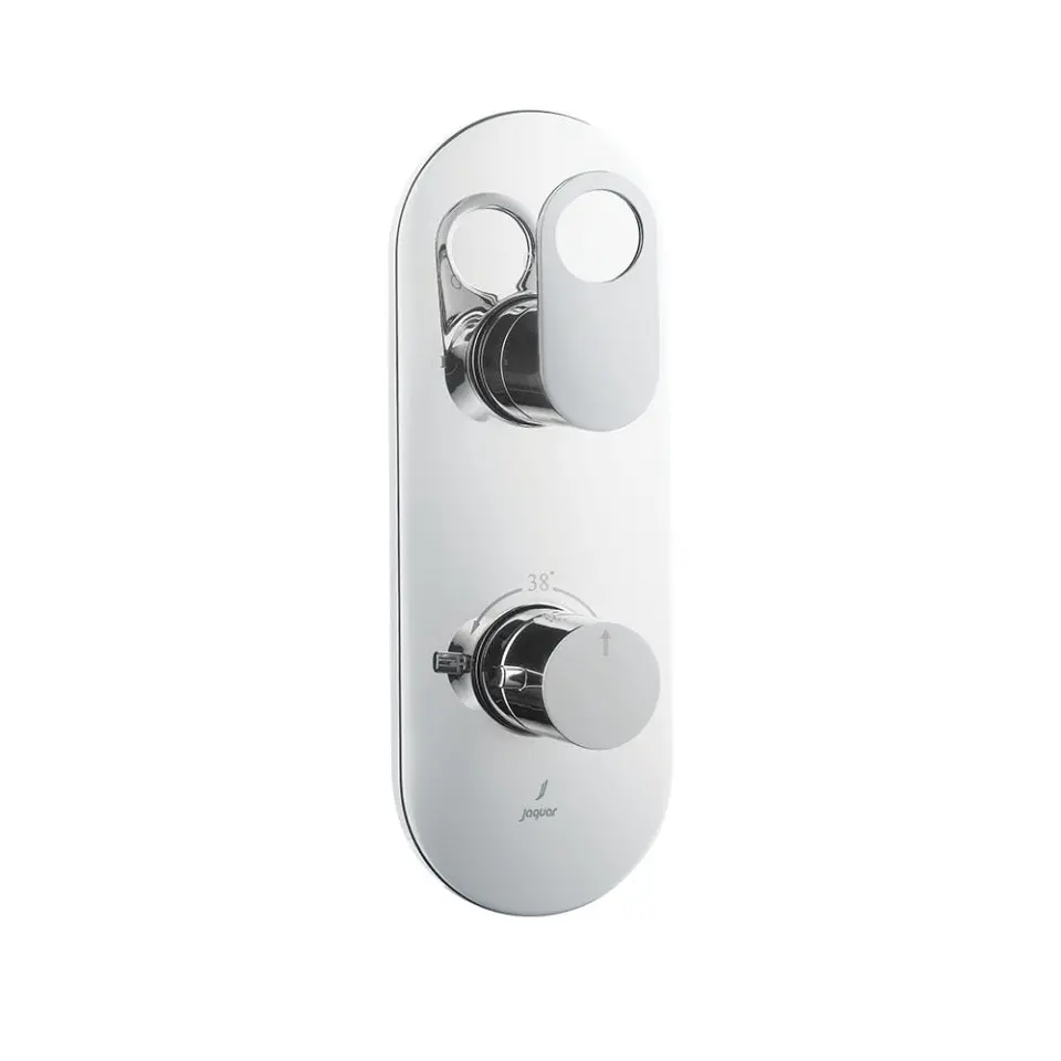 Jaquar Ornamix Prime Aquamax Exposed Part Kit Of Thermostatic Shower Mixer - Chrome Orp-Chr-10681Nkpm 1