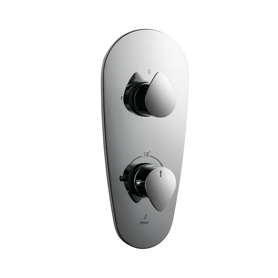 Jaquar Vignette Prime Aquamax Exposed Part Kit Of Thermostatic Shower Mixer - Chrome Vgp-Chr-81681Nk 1