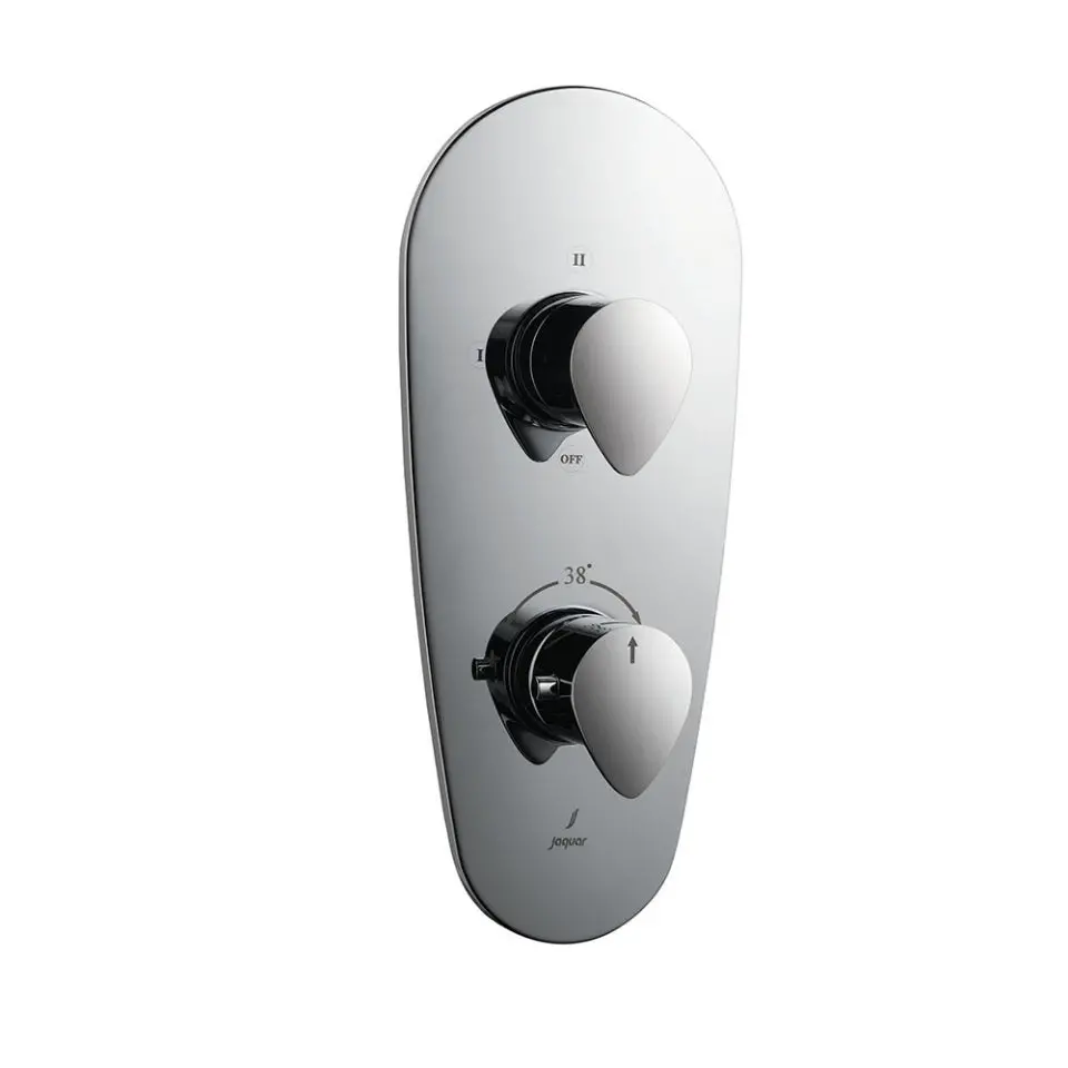 Jaquar Vignette Prime Aquamax Exposed Part Kit Of Thermostatic Shower Mixer - Chrome Vgp-Chr-81683Nk 1