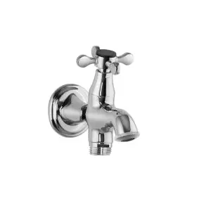 Jaquar Queen's Prime 2 Way Bib Cock Chrome Qqp-Chr-7041Pm 1