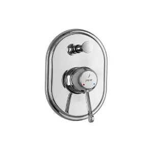 Jaquar Queen's Prime Faucets Single Lever Exposed Parts Kit Of Hi-Flow Diverter - Chrome Qqp-Chr-7079Nkpm 1