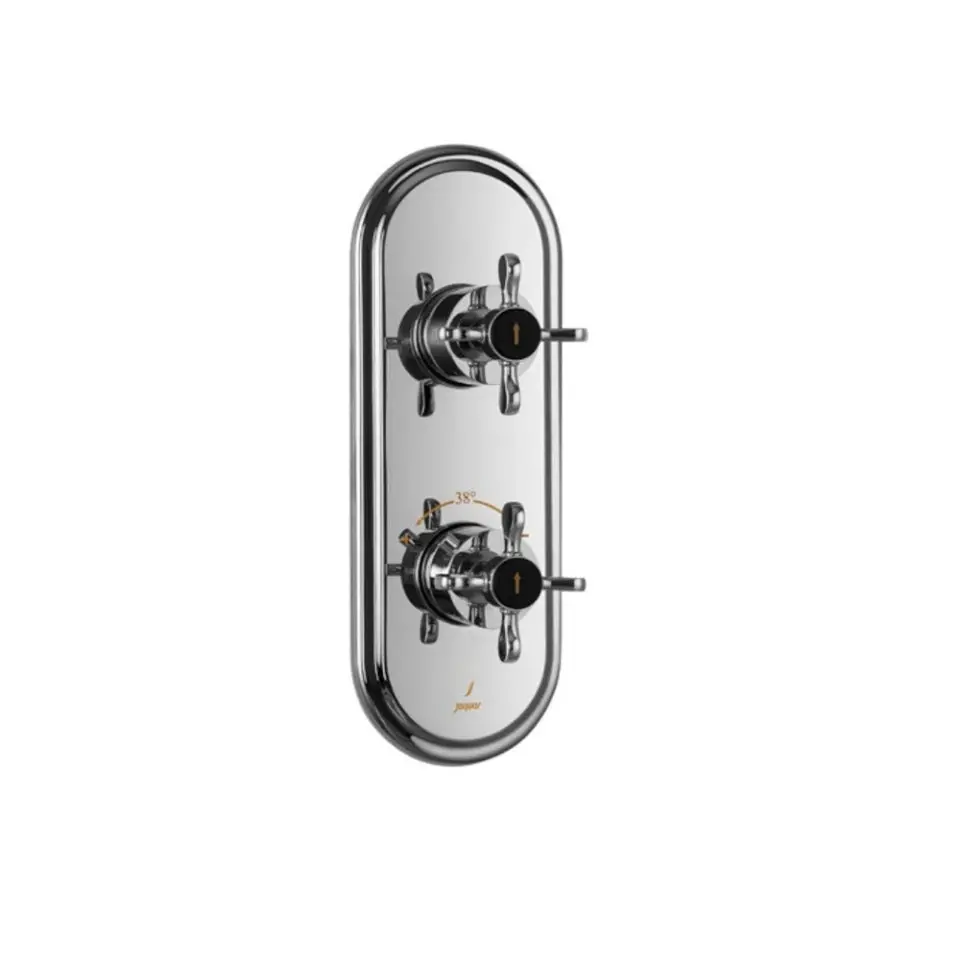 Jaquar Queen's Prime Aquamax Exposed Part Kit Of Thermostatic Shower Mixer - Chrome Qqp-Chr-7661Nkpm 1