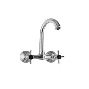 Jaquar Queen's Prime Faucets Sink Mixer With Regular Swivel Spout - Chrome Qqp-Chr-7309Pm 1