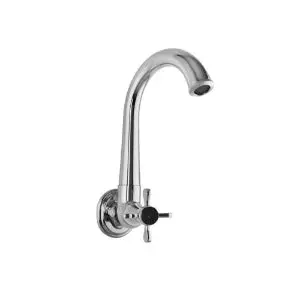 Jaquar Queen's Prime Faucets Sink Cock With Regular Swinging Spout Qqp-Chr-7347Pm 1