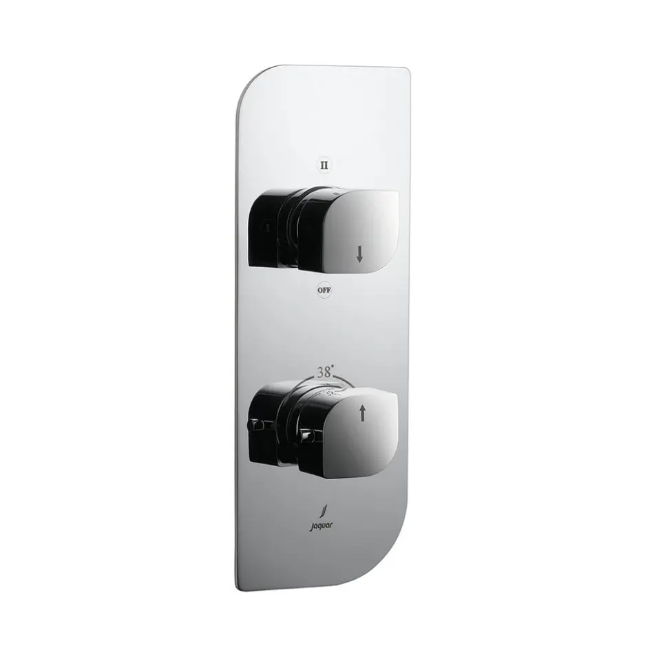 Jaguar Alive Aquamax Exposed Part Kit Of Thermostatic Shower Mixer - Chrome Ali-Chr-85683Nk 1