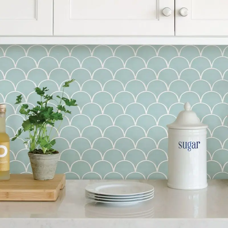 Shell Peel & Stick Backsplash Self Adhesive Wall Tiles 1
