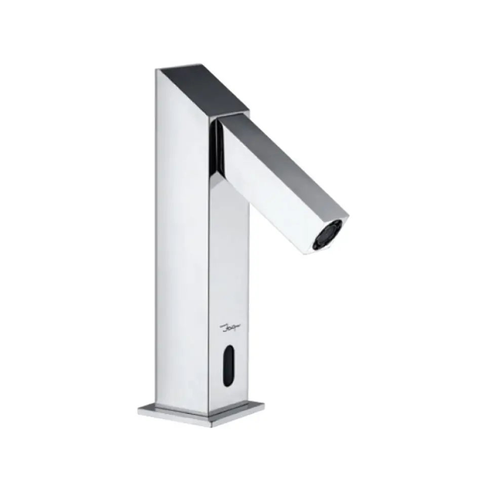 Jaquar Sensor Faucet For Wash Basin In Square Shape With Base Flange Snr-Chr-51001Sqeb 1