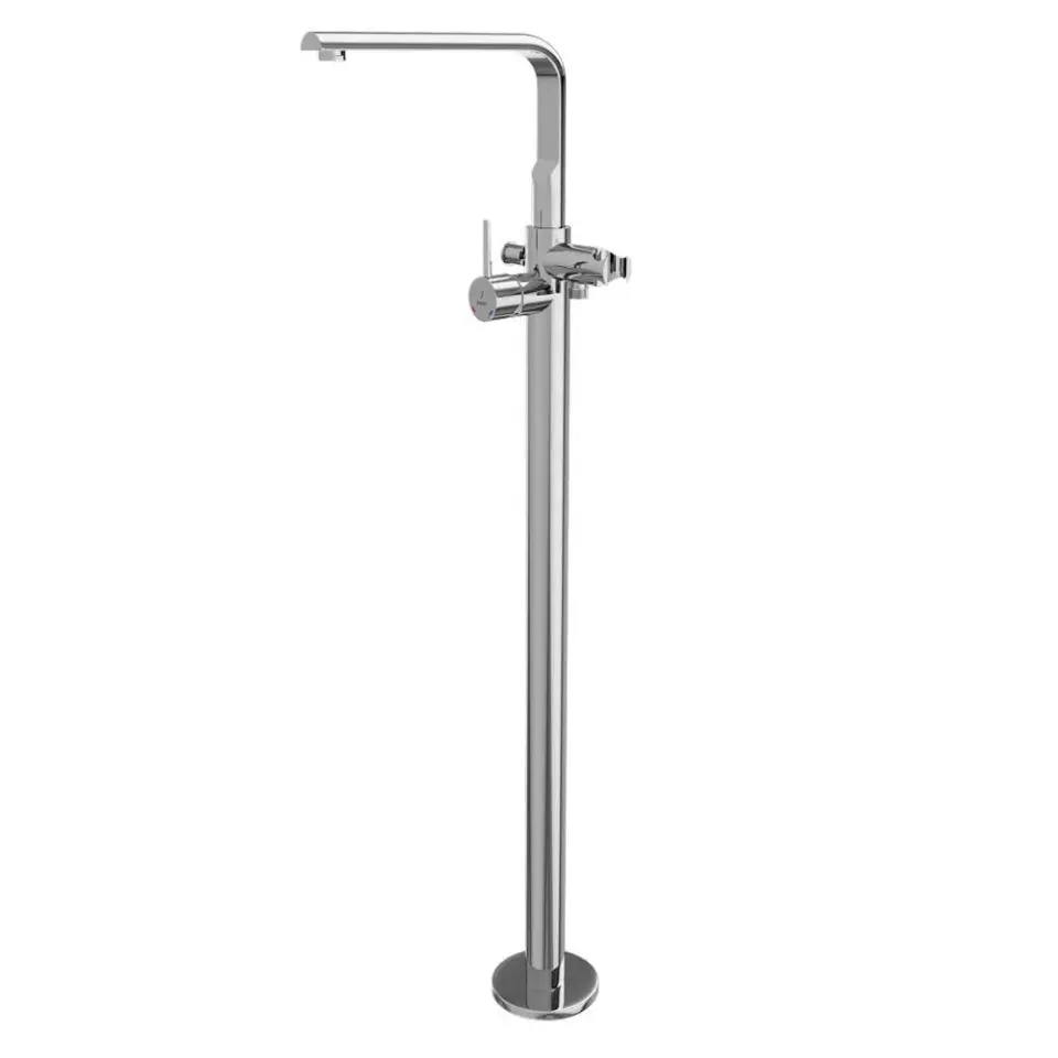 Jaquar Florentine Prime Exposed Parts Of Floor Mounted Single Lever Bath Mixer - Chrome Flp-Chr-5121Kpm 1
