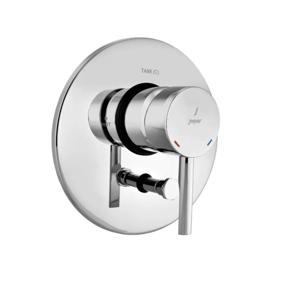 Jaquar Florentine Prime Single Single Lever 3-Inlet Divertor Exposed Parts Kit - Chrome Flp-Chr-5193Nkpm 1