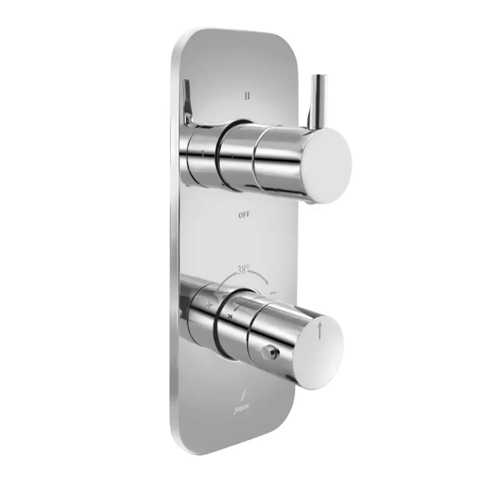 Jaquar Florentine Prime Aquamax Exposed Part Kit Of Thermostatic Shower Mixer - Chrome Flp-Chr-5683Nkpm 1