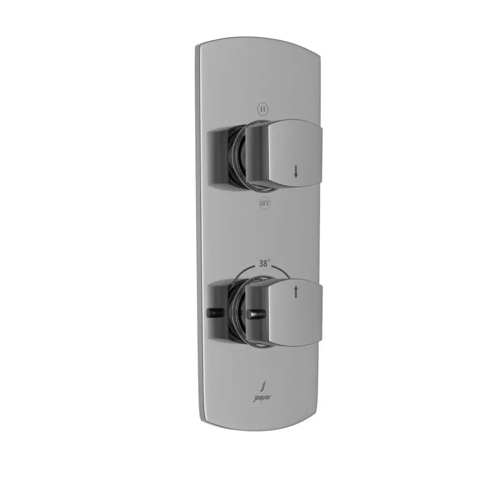 Jaquar Kubix Prime Aquamax Exposed Part Kit Of Thermostatic Shower Mixer - Chrome Kup-Chr-35683Nkpm 1