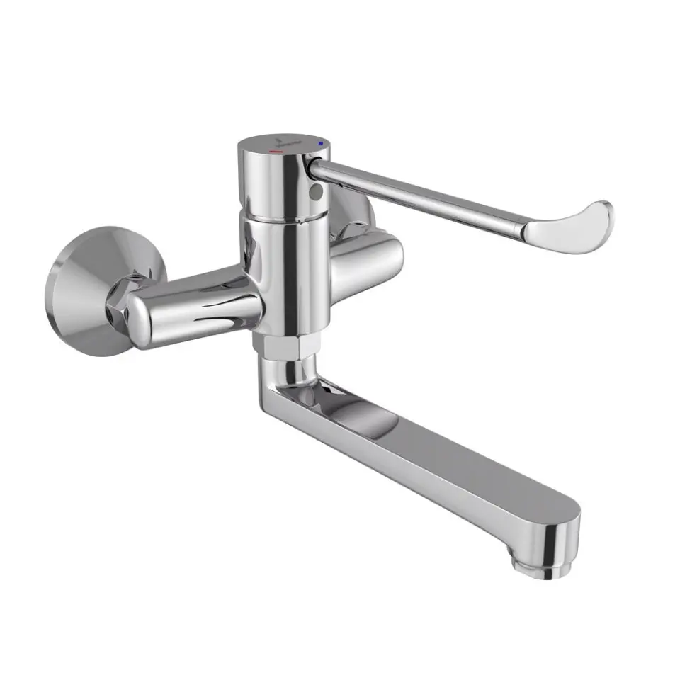 Jaquar Single Lever Surgical Purpose Elbow Action Sink Mixer (Wall Mounted) - Chrome Flp-Chr-5166Pm 1