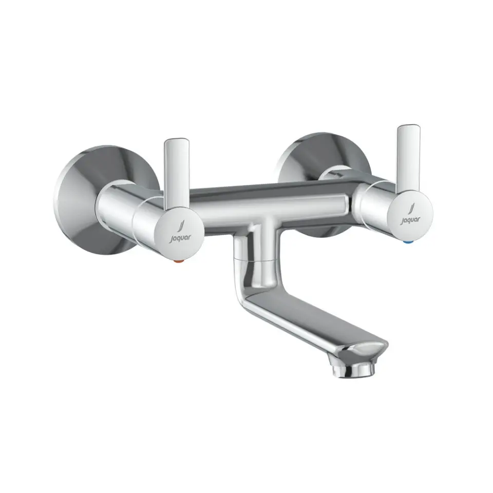 Jaquar Fusion Prime Wall Mixer Non-Telephonic Shower Arrangement - Chrome Fup-Chr-29219Pm 1