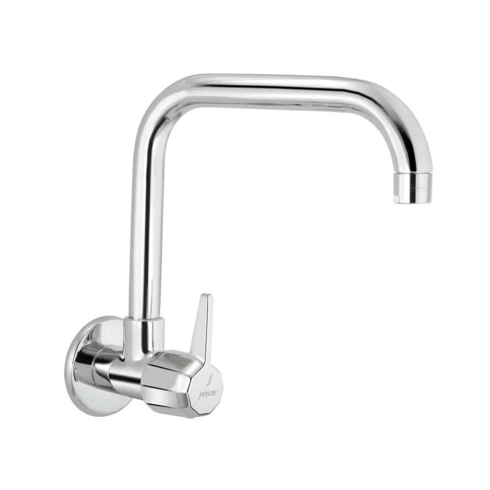Jaquar Continental Prime Sink Cock With Pipe Swinging Spout Cop-Chr-347Npm 1