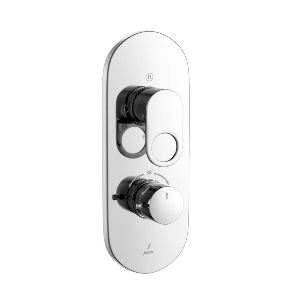 Jaquar Ornamix Prime Aquamax Exposed Part Kit Of Thermostatic Shower Mixer - Chrome Orp-Chr-10683Nkpm 1