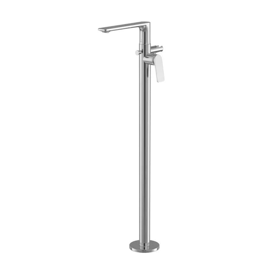 Jaquar Laguna Exposed Parts Of Floor Mounted Single Lever Bath Mixer - Chrome Lag-Chr-91121K 1