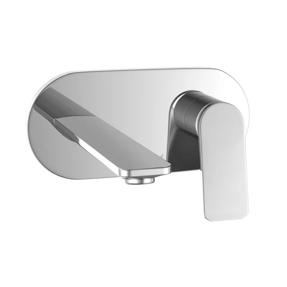 Jaquar Laguna Exposed Part Kit Of Single Lever Basin Mixer Wall Mounted - Chrome Lag-Chr-91233Nk 1