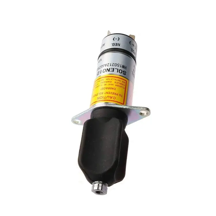 Diselmart 12V Sa-3856 1502-12A6u2b5 Fuel Shut Off Solenoid With 2 Terminals Fits For Woodward 1