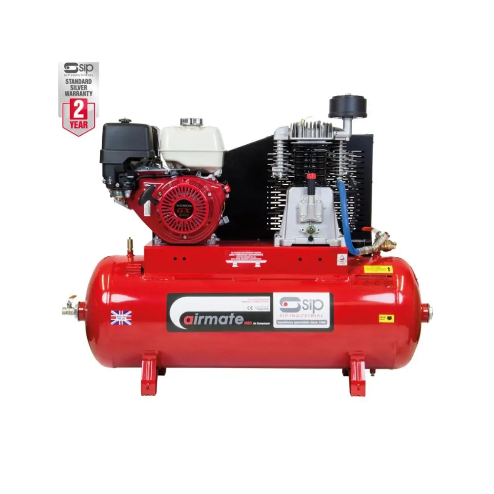 Sip Iskp11/200Es Industrial Petrol Compressor 1