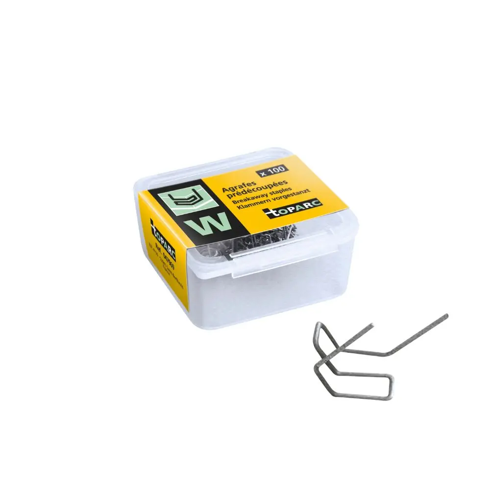 100 Internal Angle Breakaway Staples (W) 1