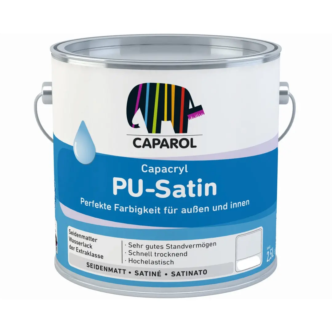 Caparol Pu Satin Wood & Metal Paint - Colour Match 1