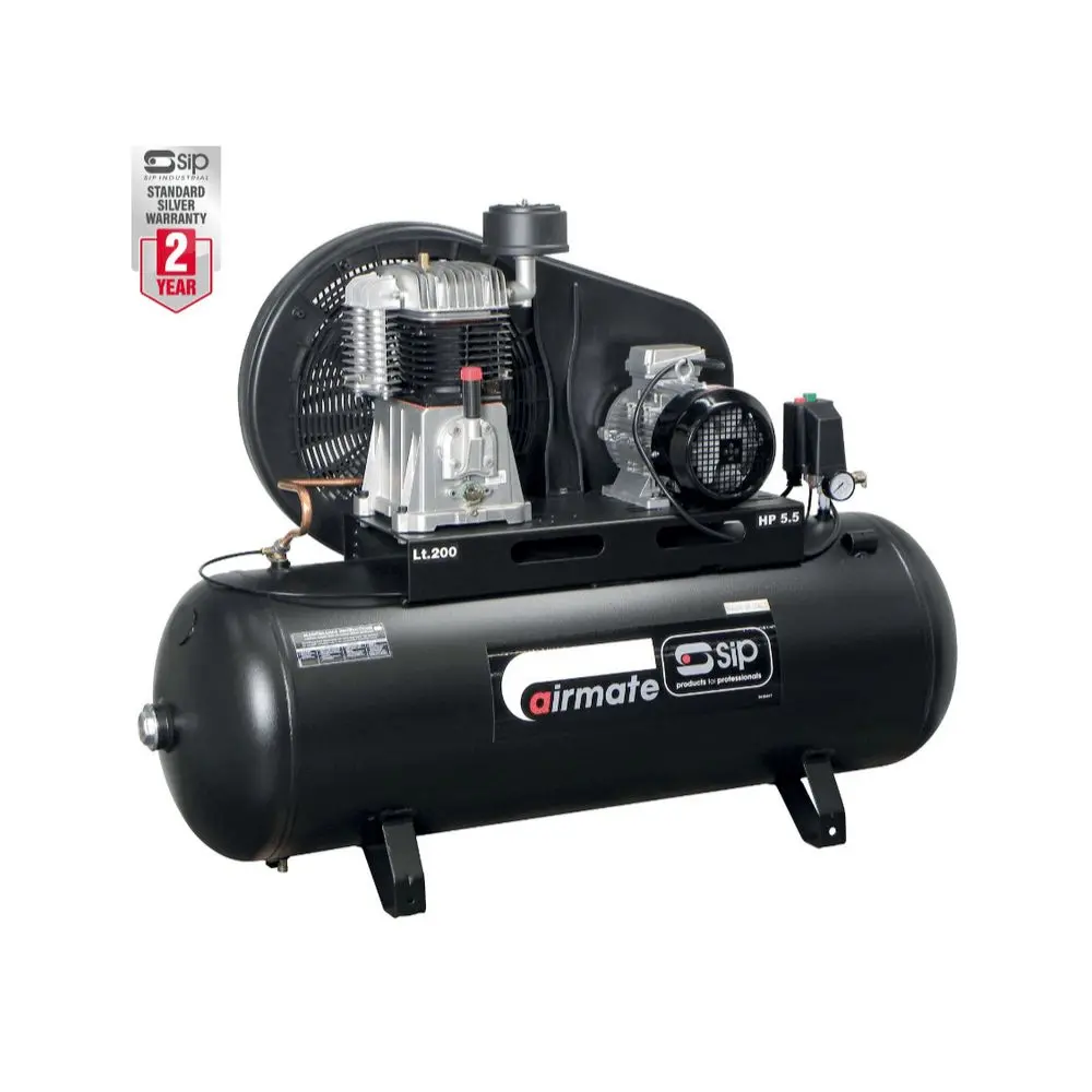 Sip Tn5.5/200 Belt-Driven Compressor 1