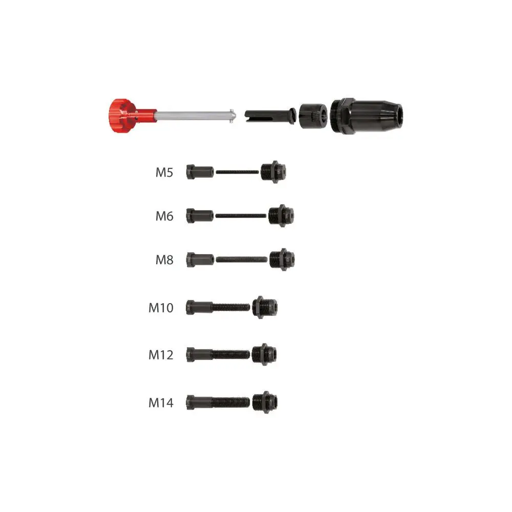 Set Of 6 Tie Rods For Fitting Threaded Inserts M5 - M14 1