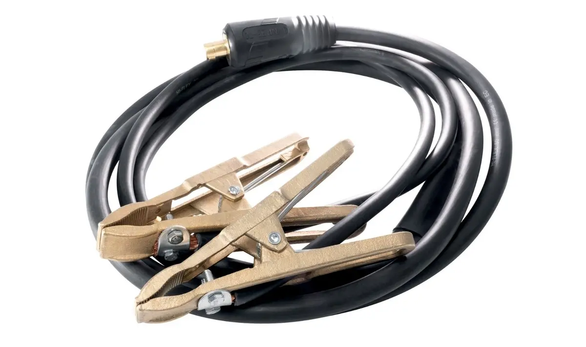 Gys Double Clamp Earth Cable (3M / 50Mm² / 700A) 1