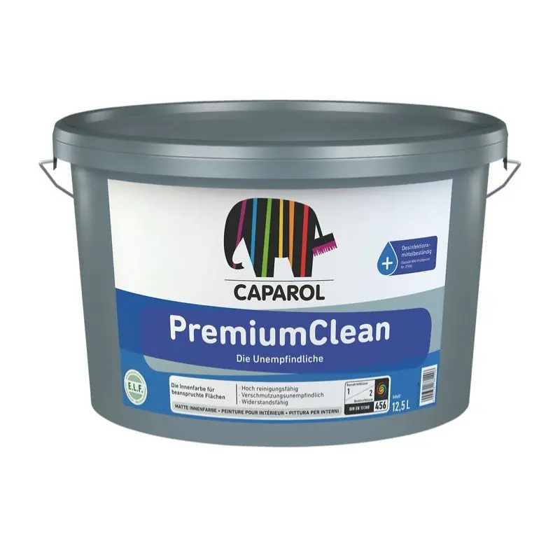 Caparol Premiumclean Cleanable Matt Paint - White 1
