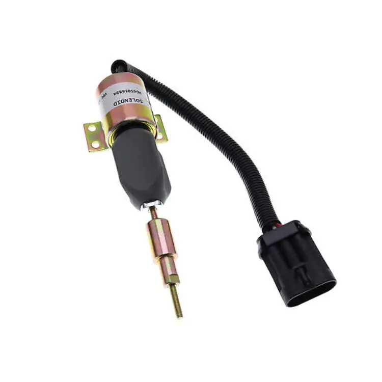 Diselmart 12V Sa-3850-12 1751Es-12E6uc4b1s5 Stop Solenoid Fits For New Holland 1085 1078 1079 Truck Ford 7.8L Engine 1