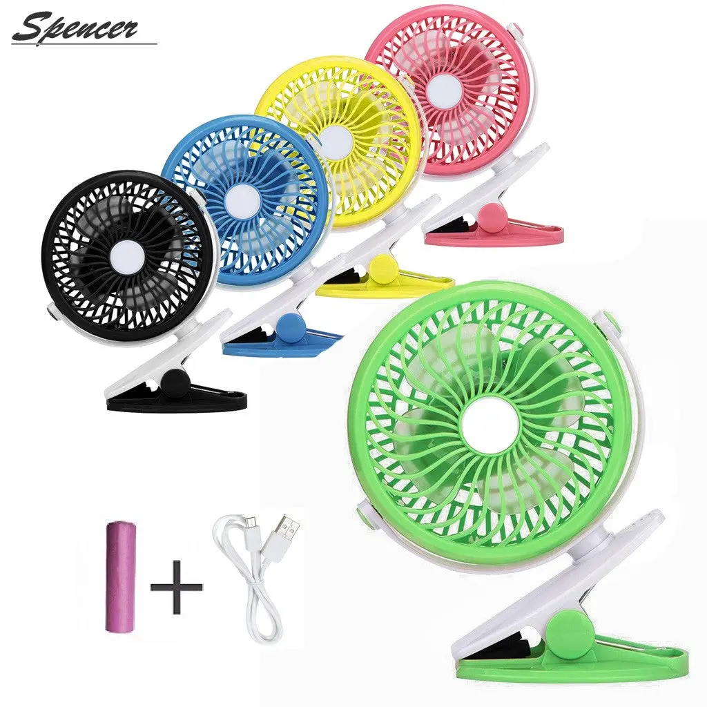 Dealsplant Foldable Rechargeable Mini Fan With Mobile Charging Port (Random Color) 1