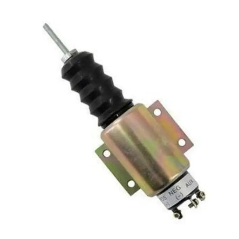 24V Sa-5173-24 2001-24E3u1b2s2a Fuel Stop Solenoid Valve With 3 Ternimals Fits For Woodward 2000 Series 1