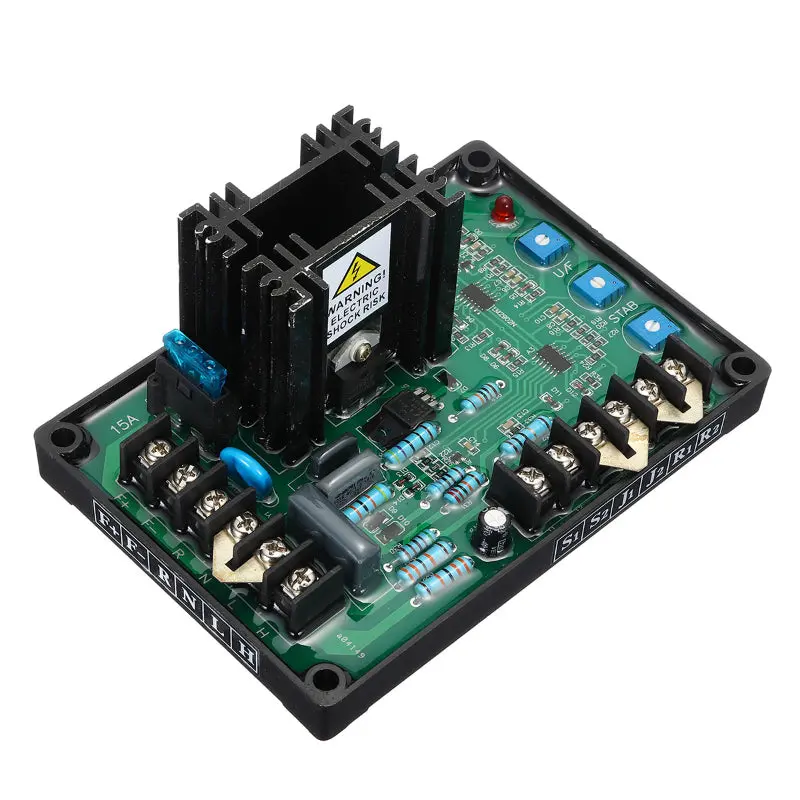 Gavr-15A Automatic Voltage Regulator Module Universal Brushless Avr Generator 1