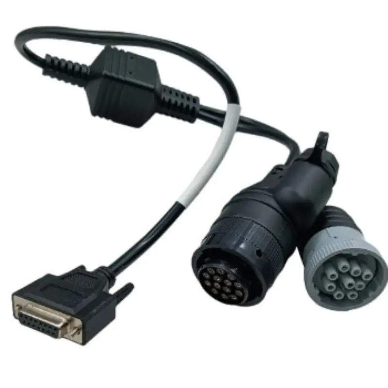 Diselmart 457-6114 9 Pin 14 Pin Ethernet Connection Cables For Cat Et4 Communication Adapter 478 Diagnostic Tool 14 Pin 9 Pin Cable 1