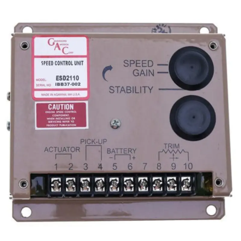Diselmart New Original Esd2110 Esd-2110 Engine Speed Governer Speed Control Fits For Gac 1