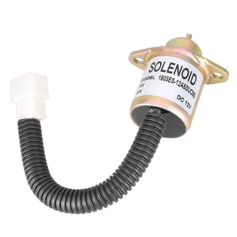 Diselmart 12V 1503Es-12A5uc5s Sa-4569-T Fuel Shut Off Solenoid Fits For Yanmar For Kubota 1