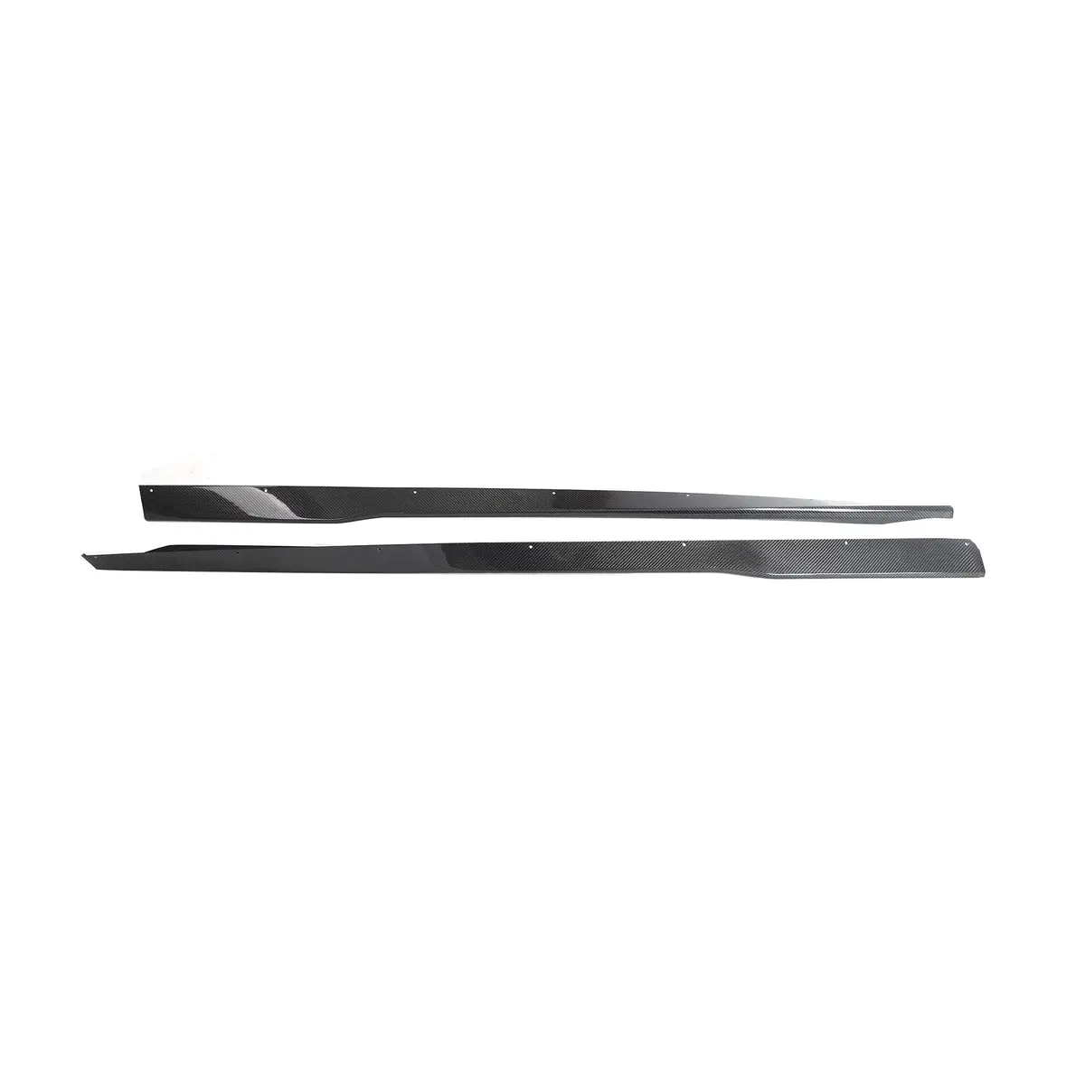 Dynacarbon™️ Carbon Side Skirts For Ford Mustang Dark Horse 2024-2026 1