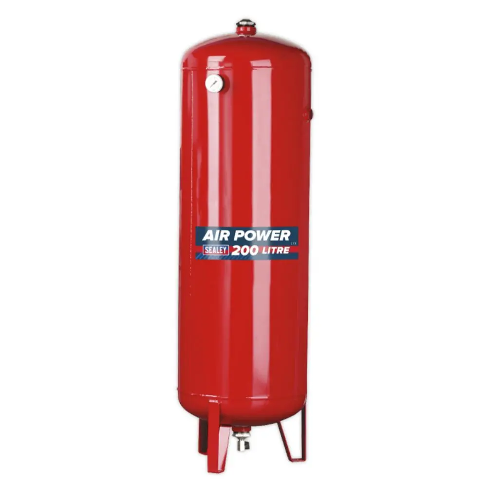 Sealey Air Compressor Tank Vertical 200L Sa200t 1