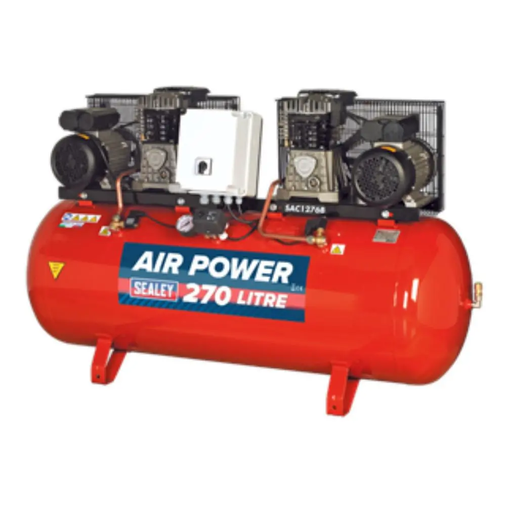 Sealey Sac 1276B Compressor 3Hp 270L 230V 1