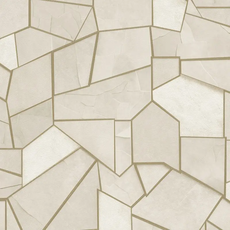 Mosaique 3D Effect Tile Wallpaper Natural Sample 1