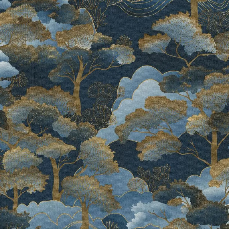 Elle Decoration Golden Grove Enchanted Forest Wallpaper 1