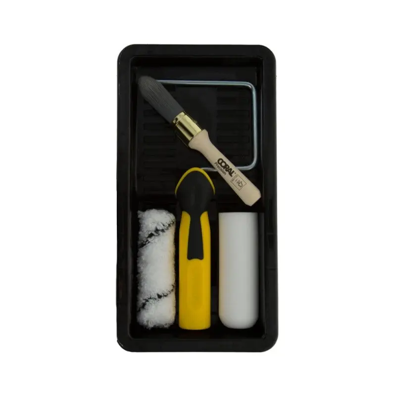 Coral Easy Coater Mini-Roller And Brush 5 Piece Kit 1