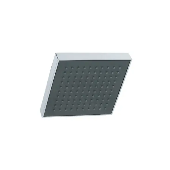 Jaquar Single Function Overhead Shower Chrome 150X150mm Dia Square Shape Overhead Shower Ohs-Chr-35495 1