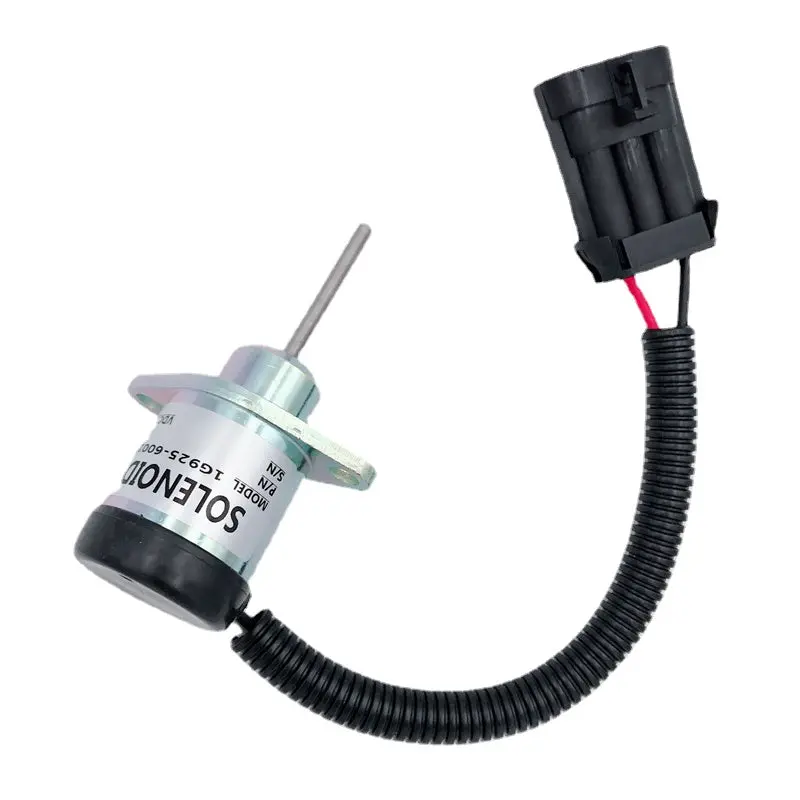 Diselmart 12V 7000769 Fuel Shut Off Solenoid Fits For Bobcat S160 S185 S205 Skid Steer Loader 1