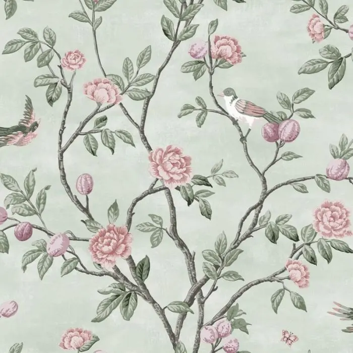 Laura Ashley Eglantine Wallpaper 1