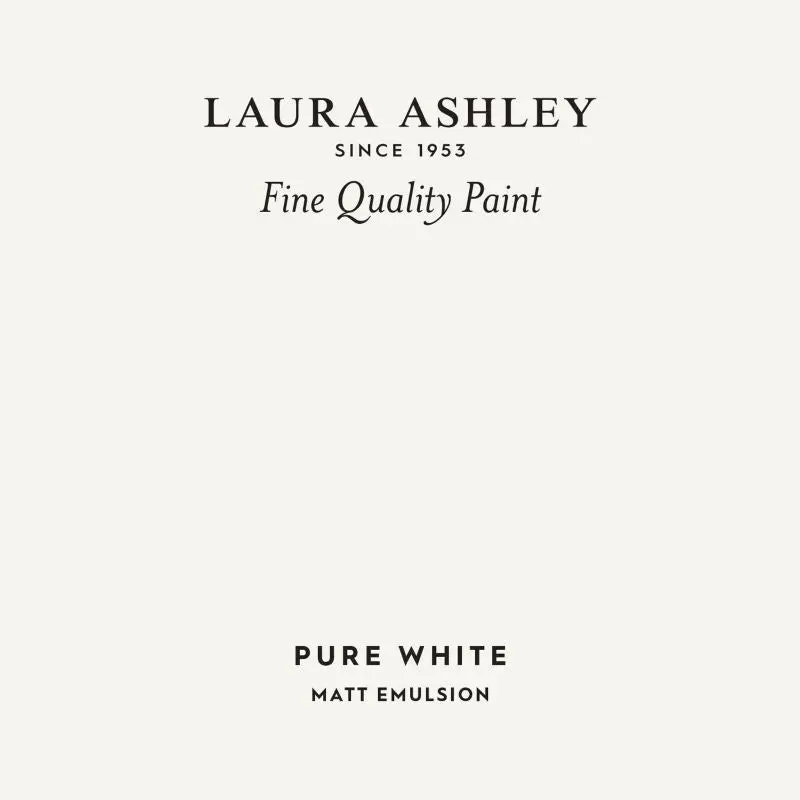 Laura Ashley Peel & Stick Sample - Pure White 1