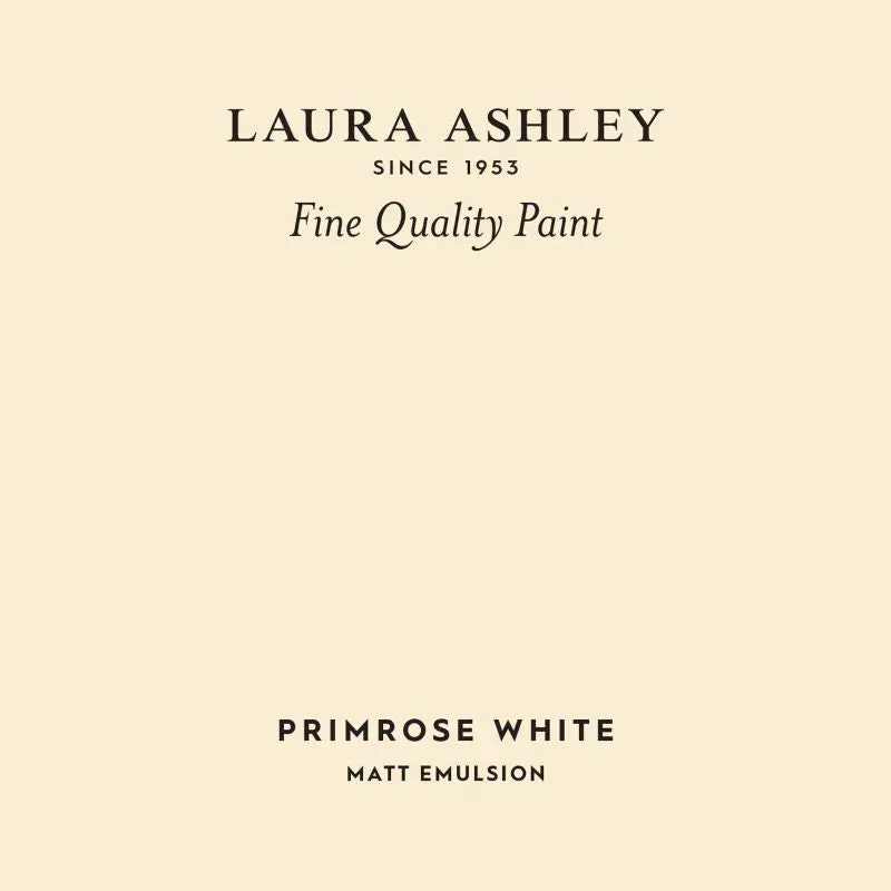 Laura Ashley Peel & Stick Sample - Primrose White 1