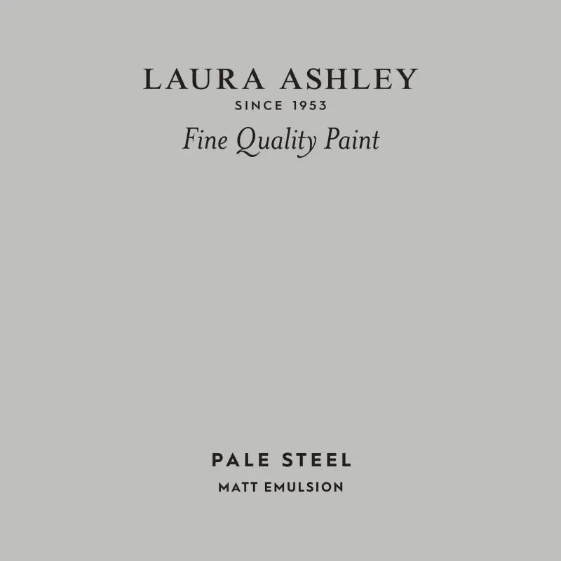Laura Ashley Peel & Stick Sample - Pale Steel 1